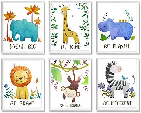 Baby Nursery Decor styled on a wall at home