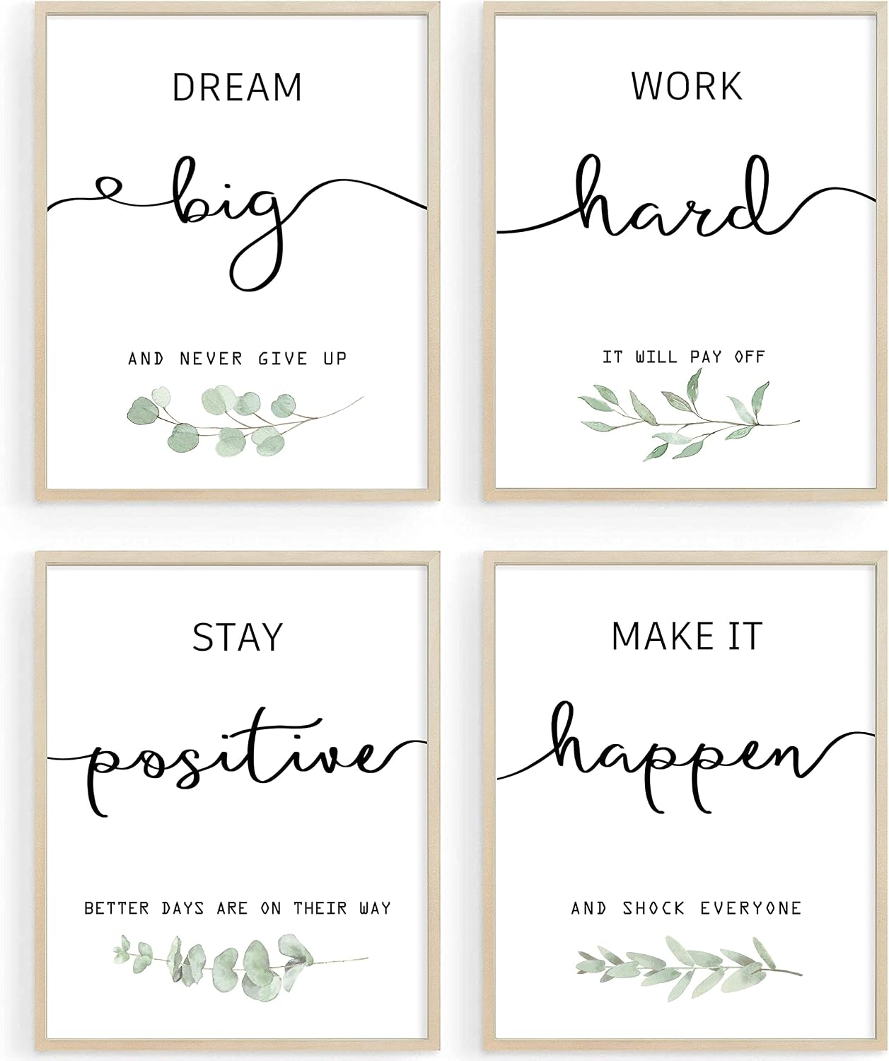 Inspirational Wall Art Office Decor wall art