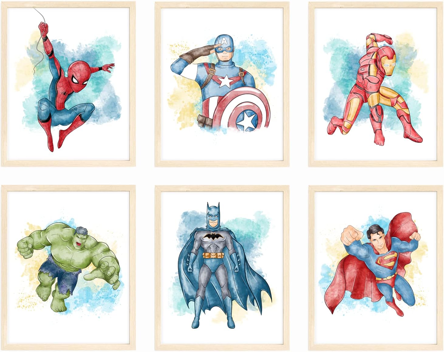 Nistio® Superhero Wall Decor wall art